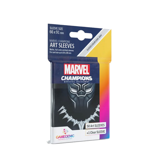 Marvel Champions Art Sleeves - Black Panther