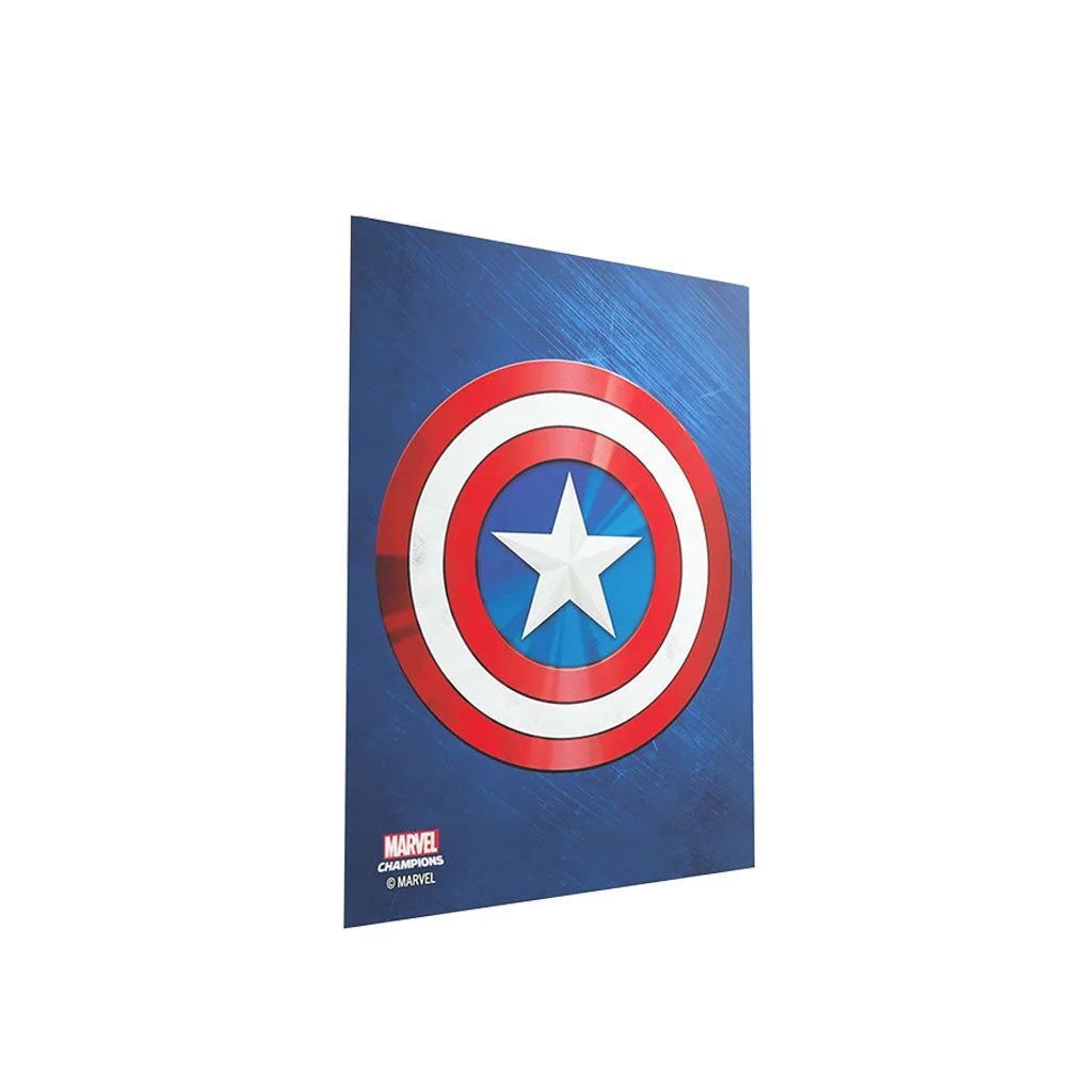 Marvel Champions Art Sleeves - Captain America