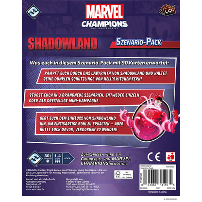 Marvel Champions: Das Kartenspiel - Shadowland Rückseite