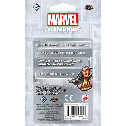 Marvel Champions: Das Kartenspiel - Magneto Rückseite