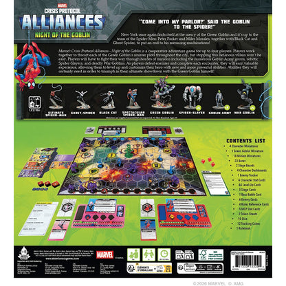 Marvel: Crisis Protocol - Alliances: Night of the Goblin Rückseite