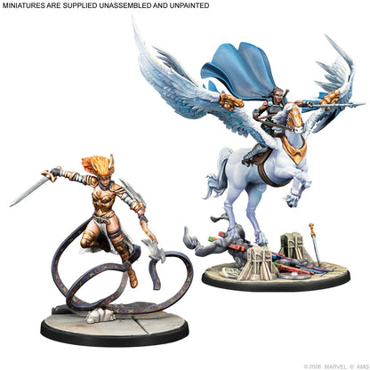Marvel: Crisis Protocol - Asgardians Starter Set Detail