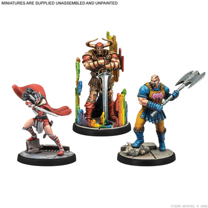 Marvel: Crisis Protocol - Asgardians Starter Set Detail