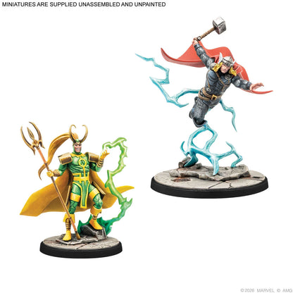 Marvel: Crisis Protocol - Asgardians Starter Set Detail