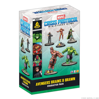 Marvel: Crisis Protocol - Avengers Brains & Brawn Character Pack