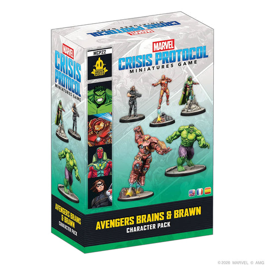 Marvel: Crisis Protocol - Avengers Brains & Brawn Character Pack