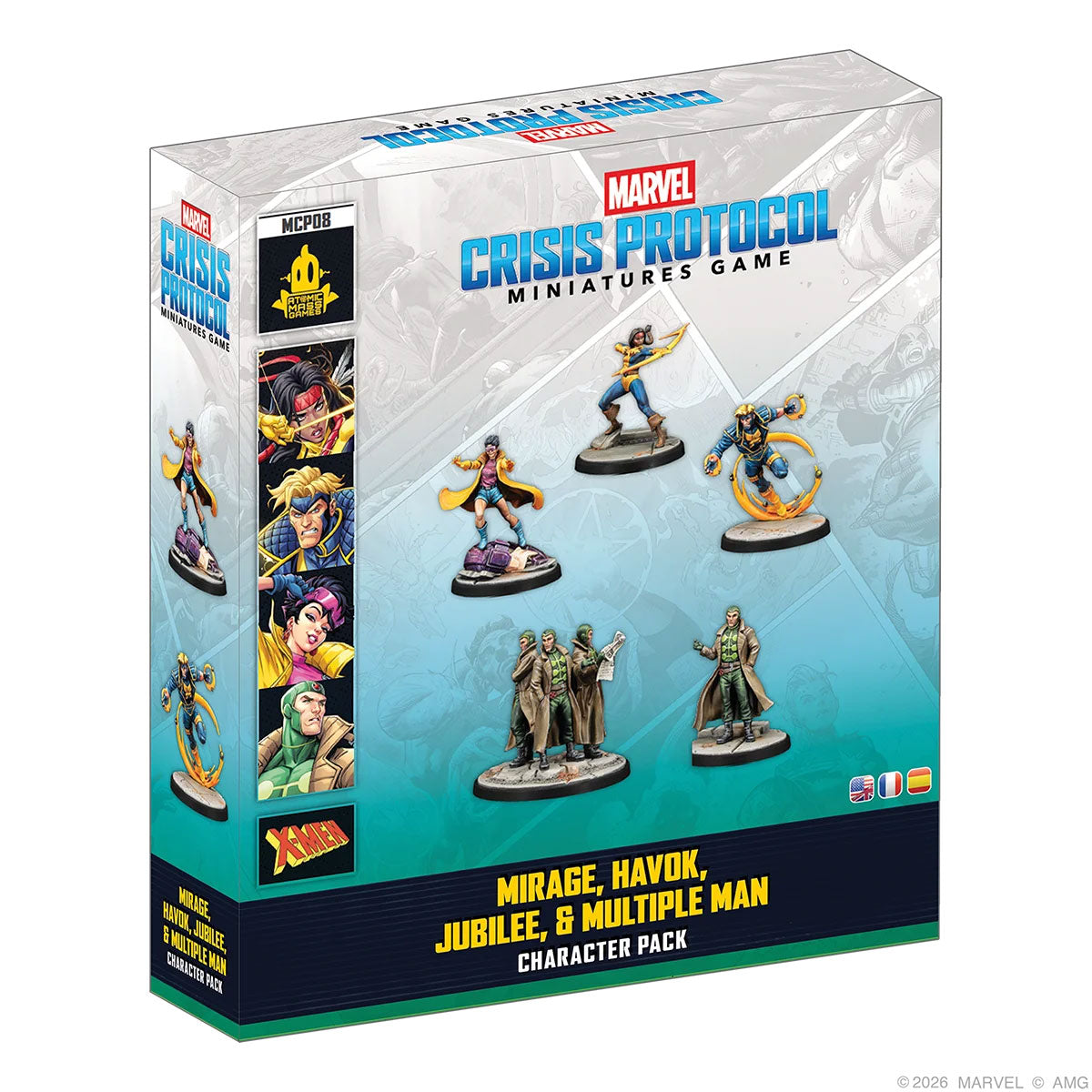 Marvel: Crisis Protocol - Mirage, Havok, Jubilee & Multiple Man Charakter Pack (EN)