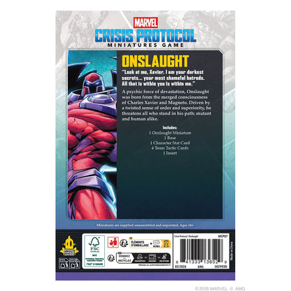 Marvel: Crisis Protocol - Onslaught Character Pack Rückseite