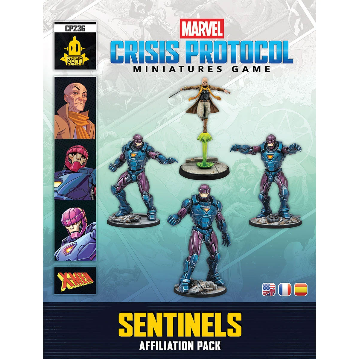 Marvel: Crisis Protocol - Sentinels Affiliation Pack Cover