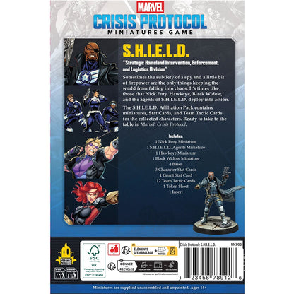 Marvel: Crisis Protocol - S.H.I.E.L.D. Affiliation Pack