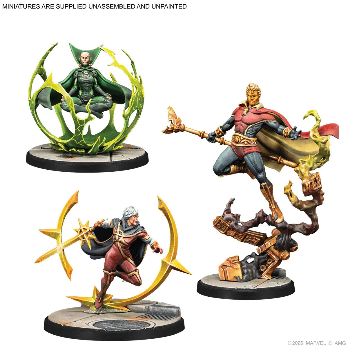 Marvel: Crisis Protocoll - Adam Warlock, Moondragon & Quasar Charakter Pack Detail