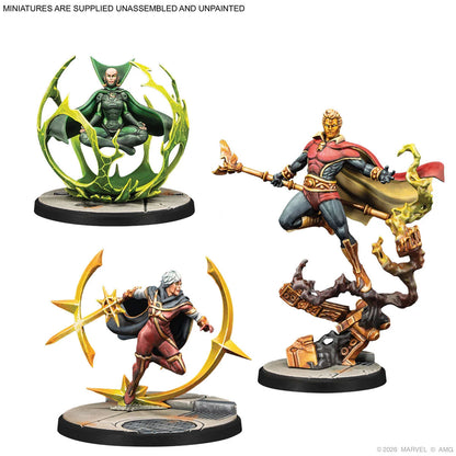 Marvel: Crisis Protocoll - Adam Warlock, Moondragon & Quasar Charakter Pack Detail
