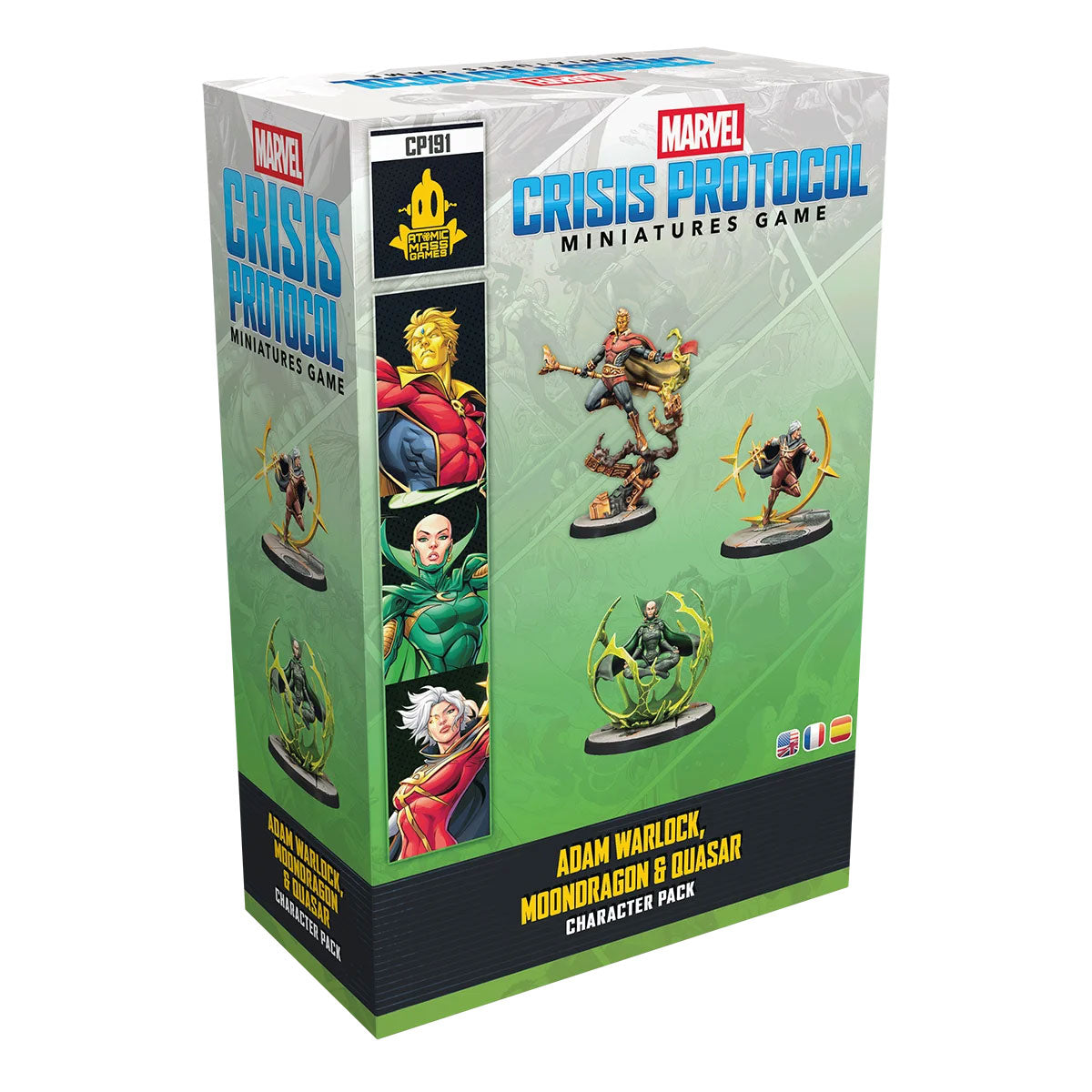 Marvel: Crisis Protocoll - Adam Warlock, Moondragon & Quasar Charakter Pack