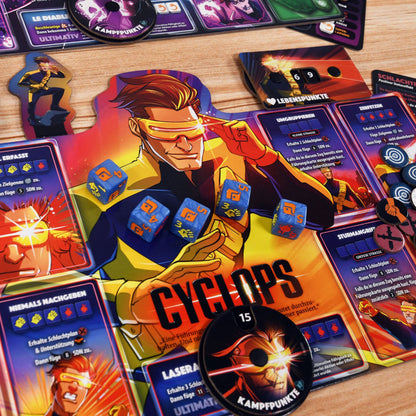 Marvel Dice Throne: X-Men Box 2 Detail