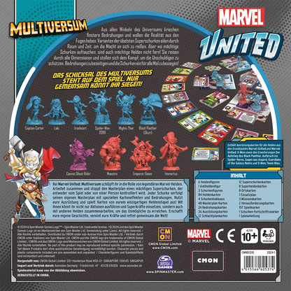 Marvel United: Multiversum Rückseite