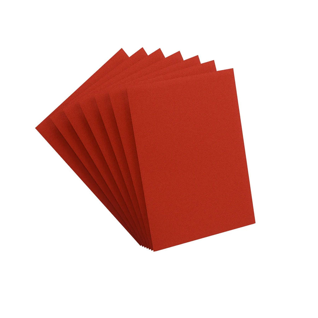 Gamegenic Matte Prime Sleeves: Standard Size in Rot Detail