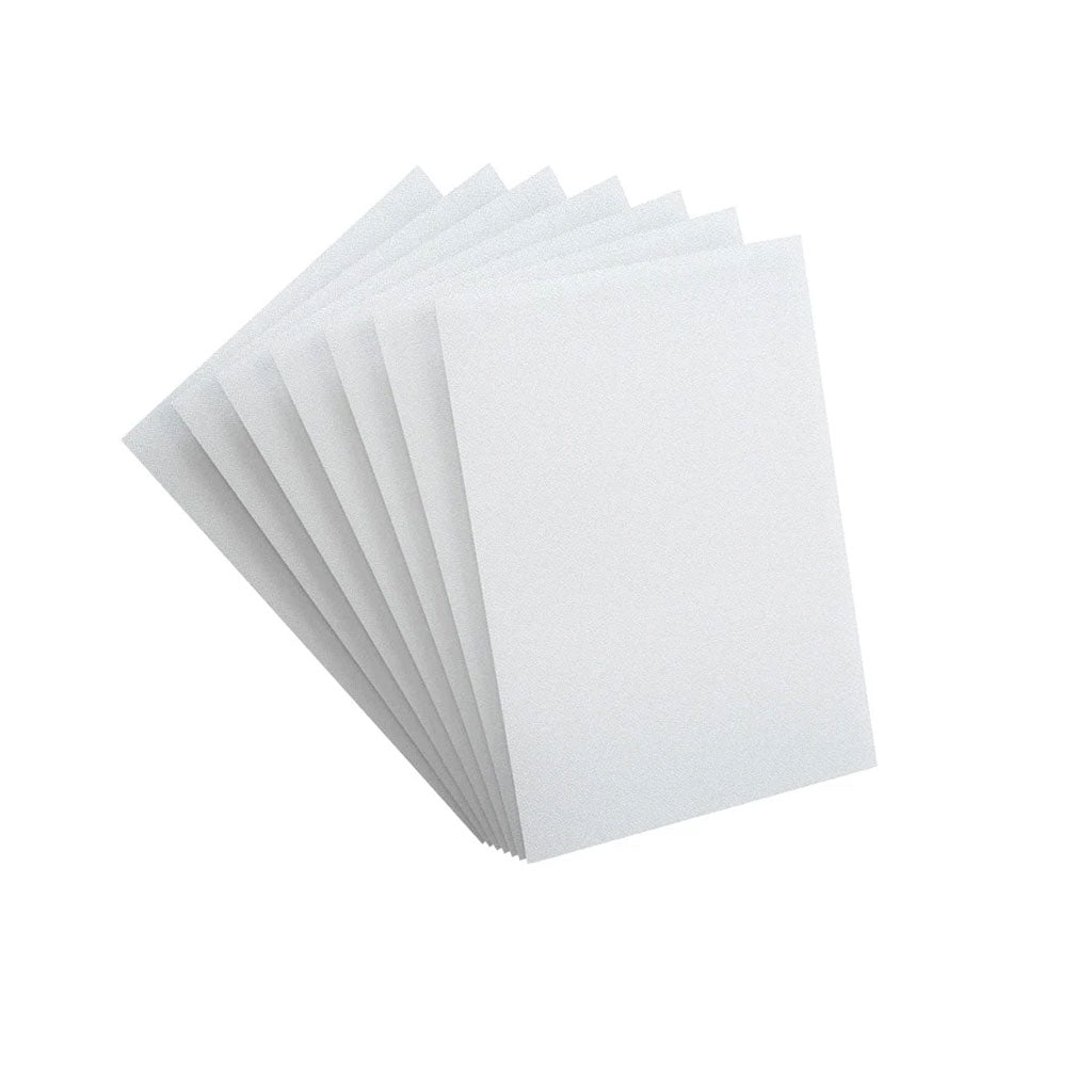 Gamegenic Matte Prime Sleeves: Standard Size in Weiß Detail