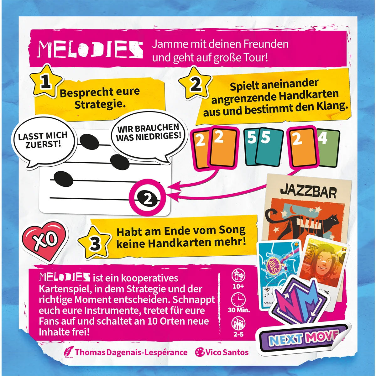 Melodies Rückseite