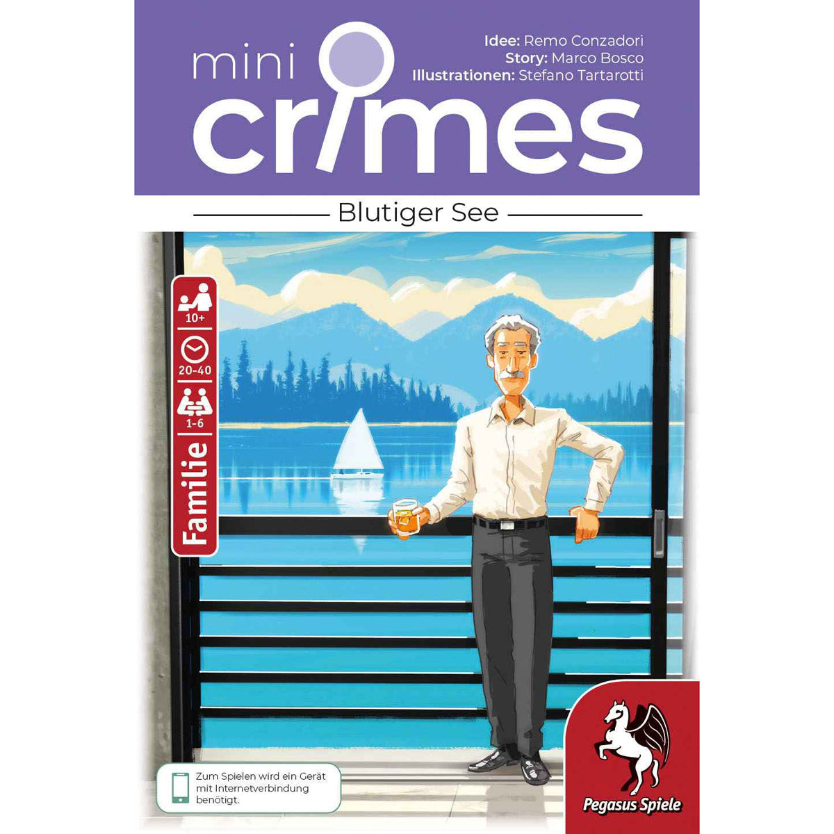MiniCrimes - Blutiger See Cover