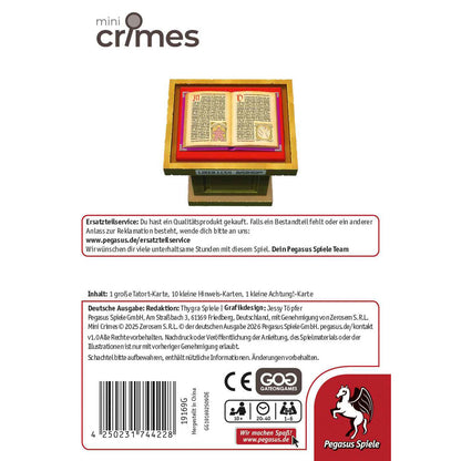 MiniCrimes - Ein wertvolles Buch Rückseite
