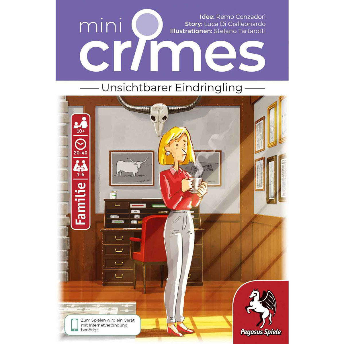 MiniCrimes - Unsichtbarer Eindringling Cover