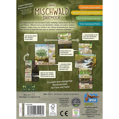 Mischwald - Dartmoor Rückseite