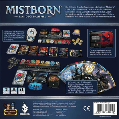 Mistborn: Das Deckbauspiel Rückseite