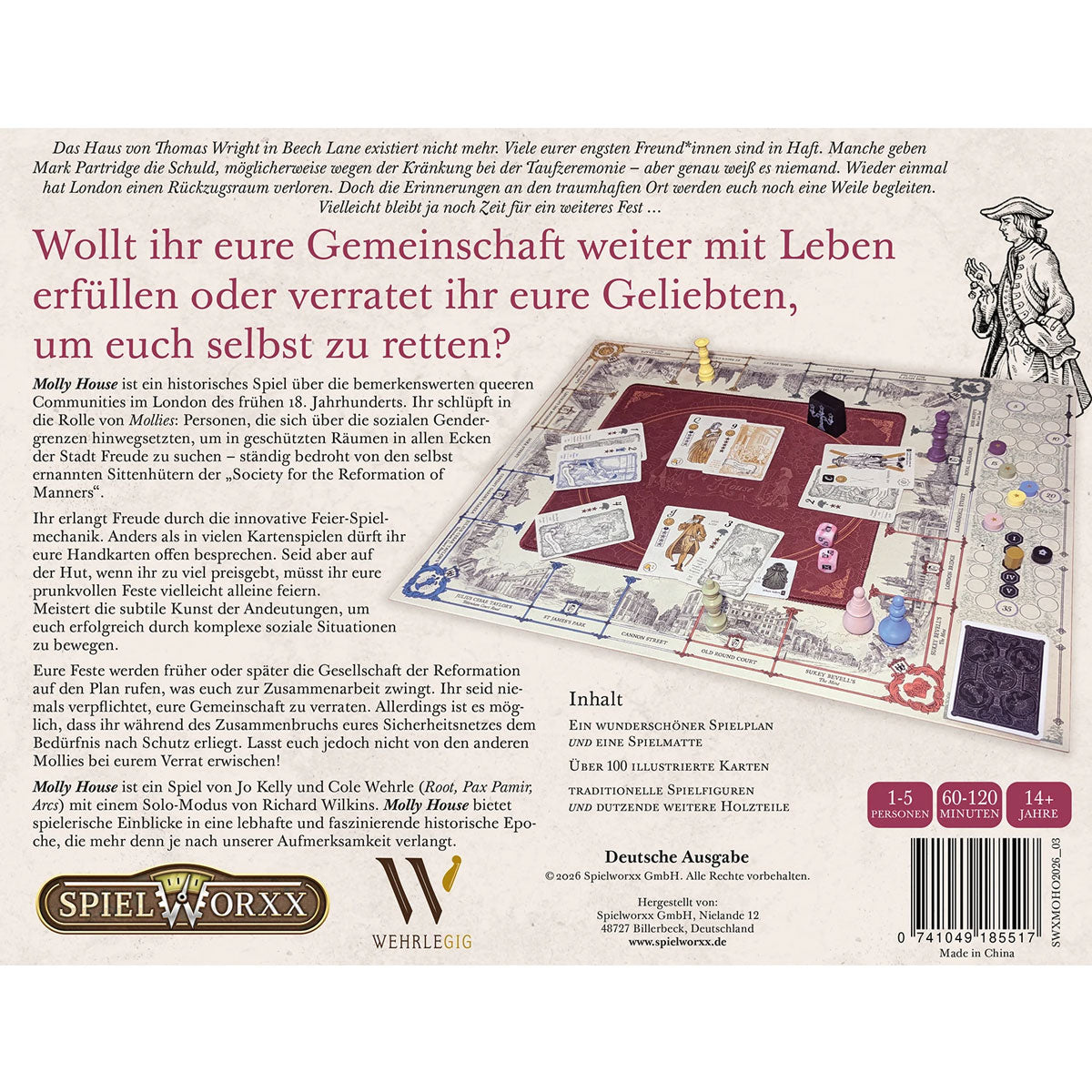 Molly House Rückseite