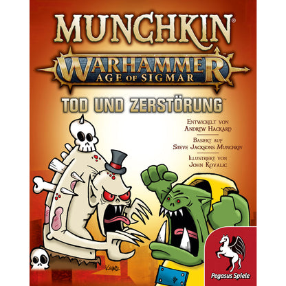 Munchkin Warhammer Age of Sigmar: Tod und Zerstörung Cover