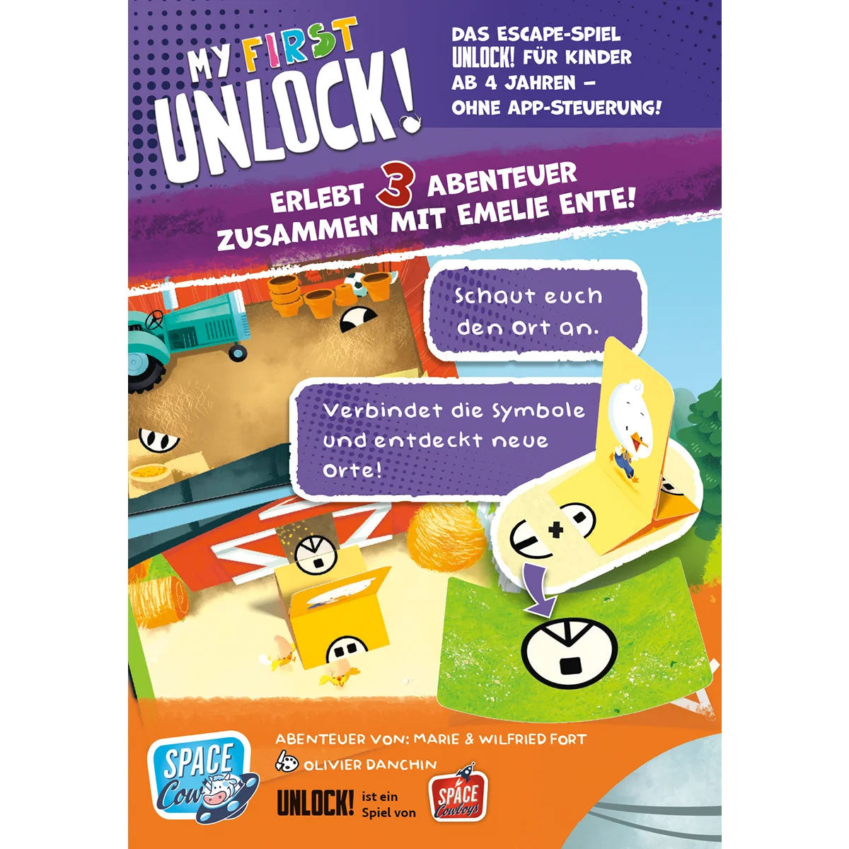 My first Unlock!: Entengeschichten Rückseite