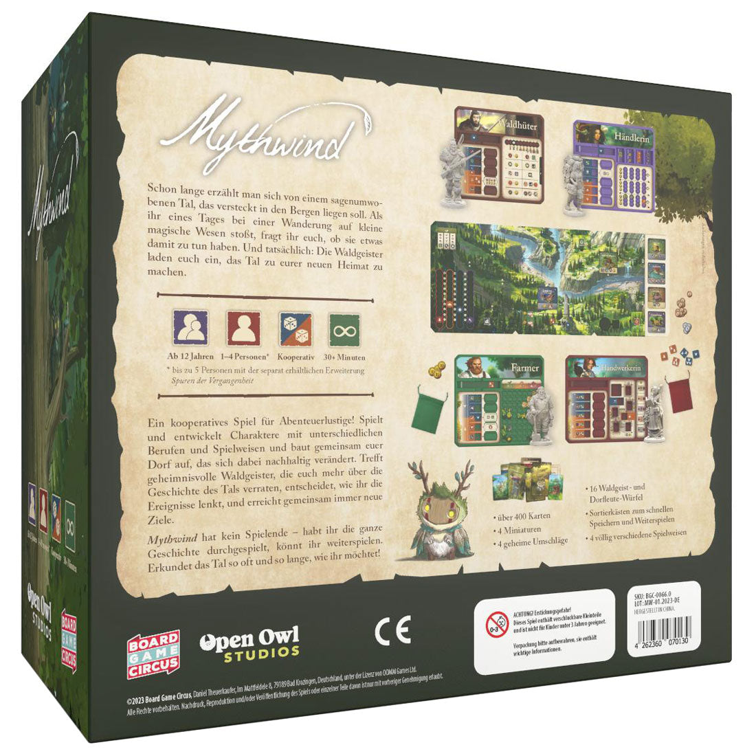 Mythwind Rückseite