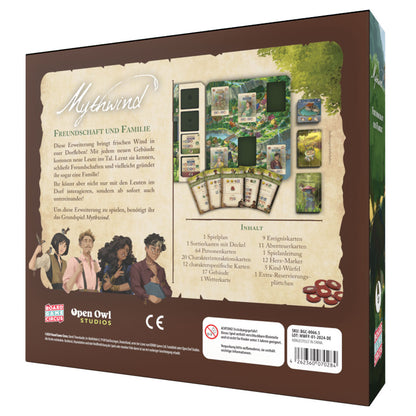 Mythwind: Freundschaft und Familie Rückseite