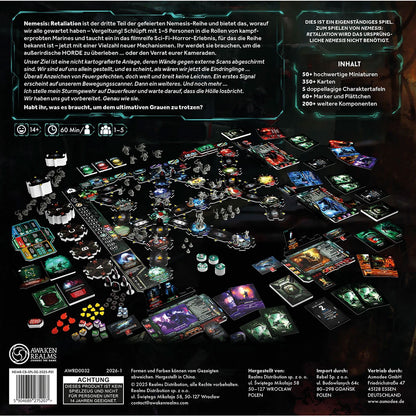Nemesis: Retaliation Rückseite
