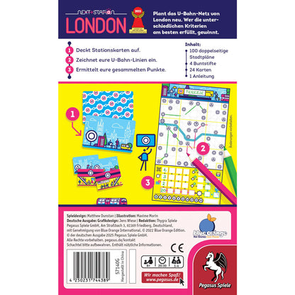 Next Station: London Rückseite