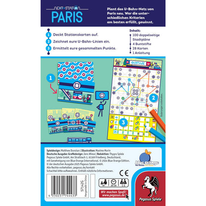Next Station: Paris Rückseite