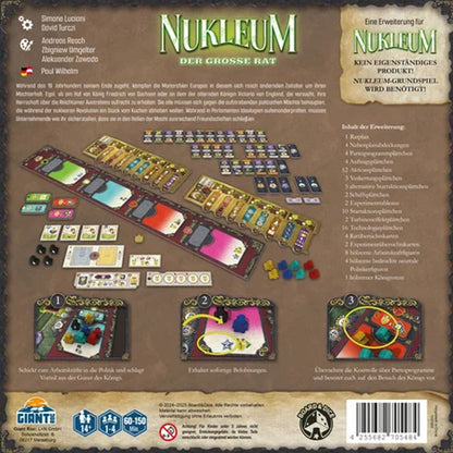 Nukleum: Der große Rat Rückseite