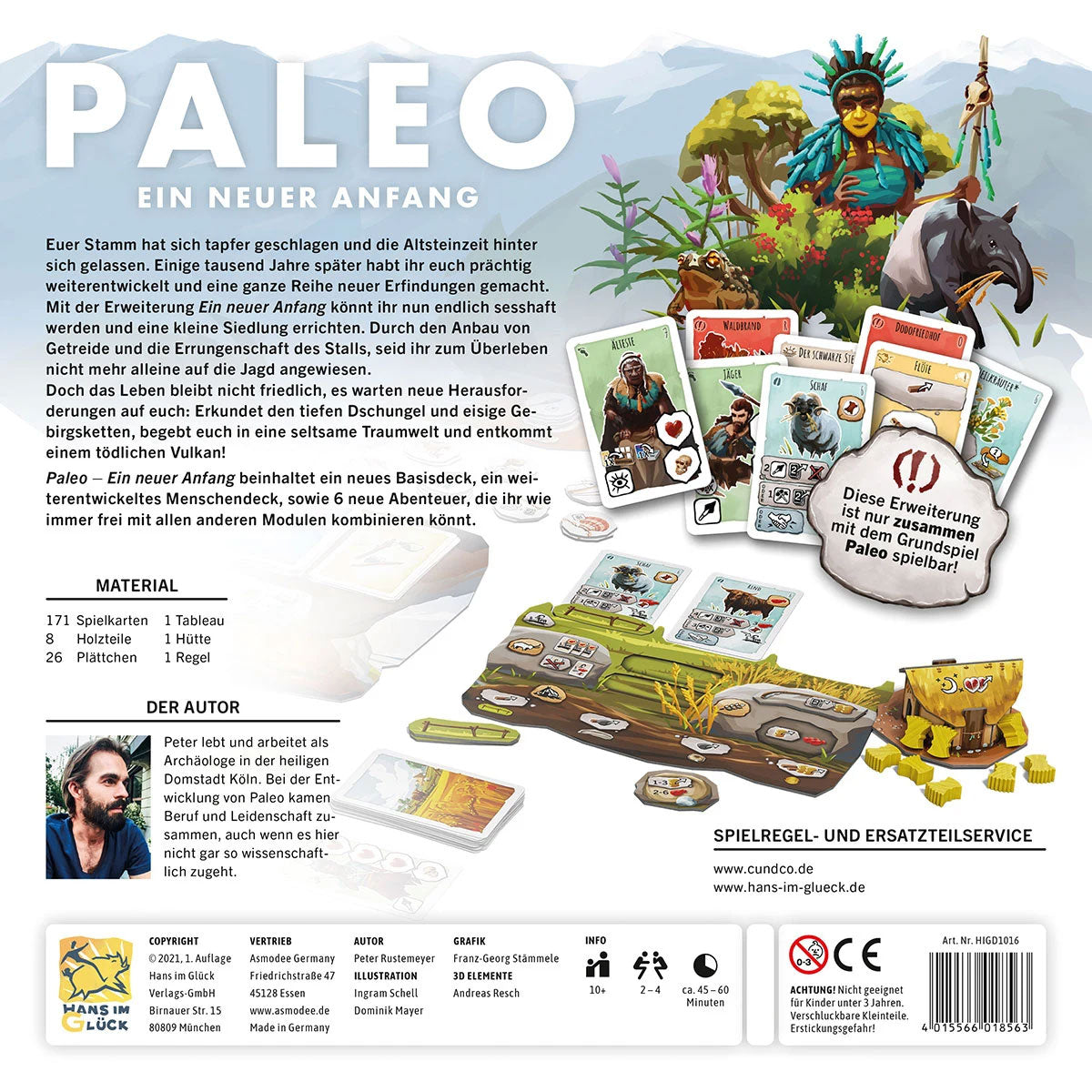 Paleo – Ein neuer Anfang Rückseite