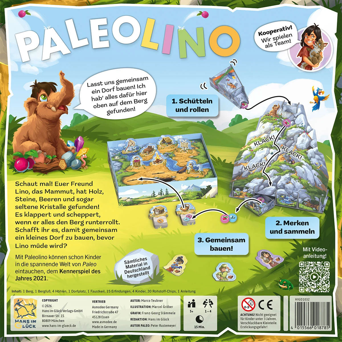 Paleolino Rückseite