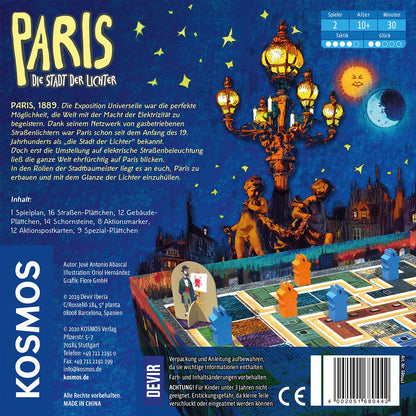 Paris - Die Stadt der Lichter Rückseite