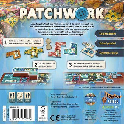 Patchwork Rückseite