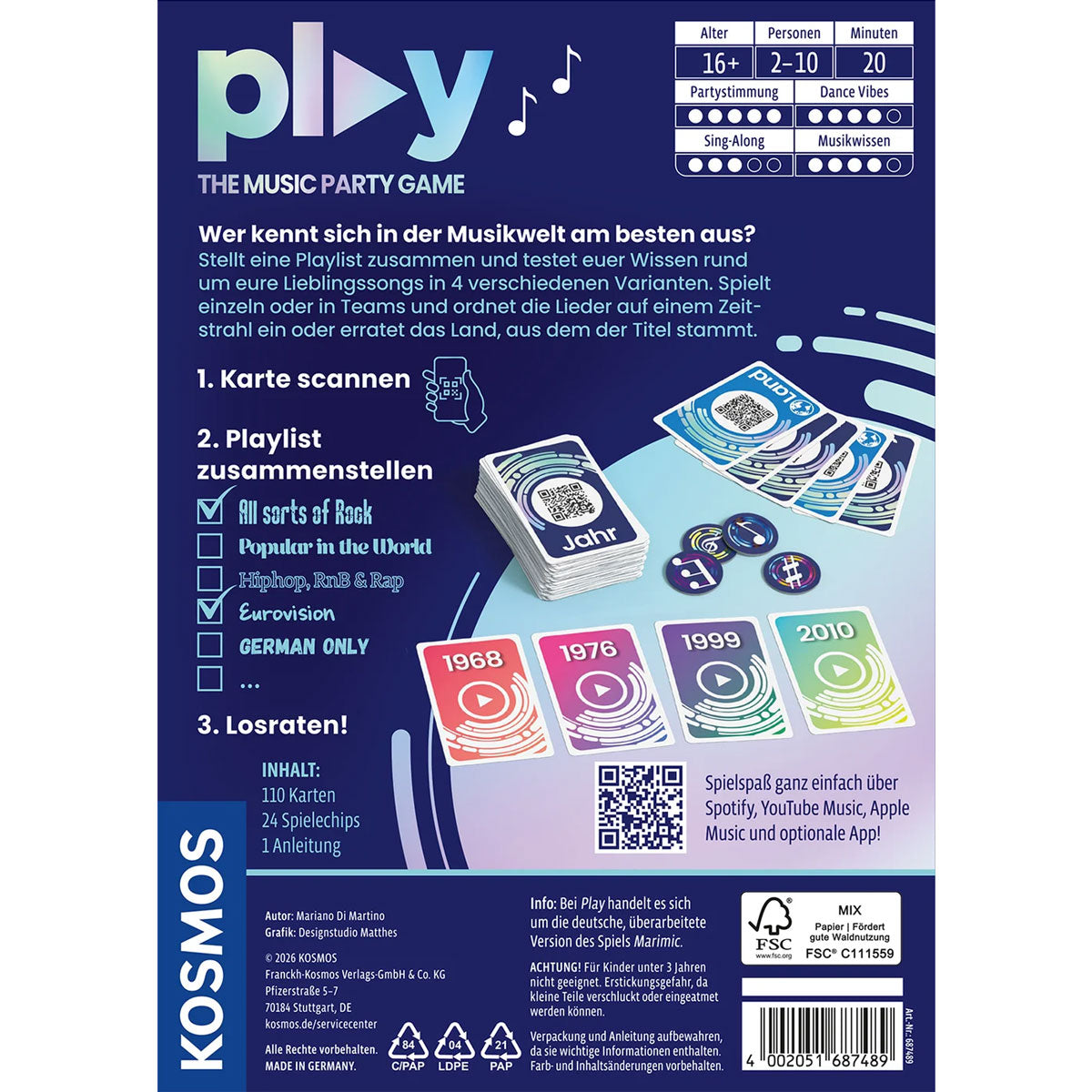 Play Rückseite
