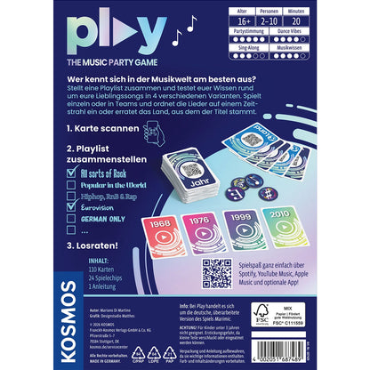 Play Rückseite