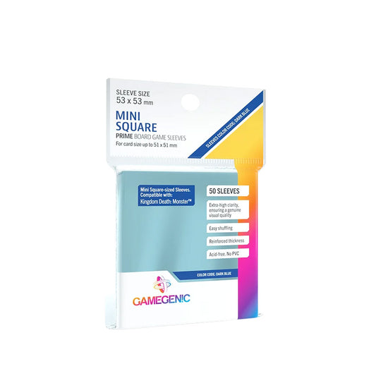Gamegenic Prime Sleeves: DARK BLUE (53x53mm)