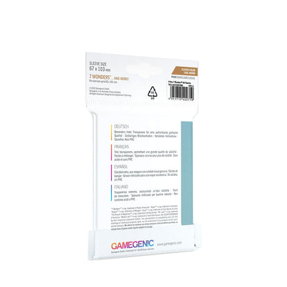 Gamegenic Prime Sleeves: BROWN Rückseite