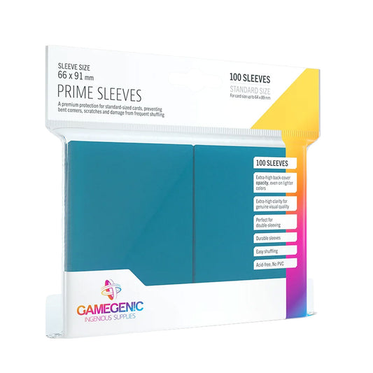 Gamegenic Prime Sleeves: Standard Size in Blau