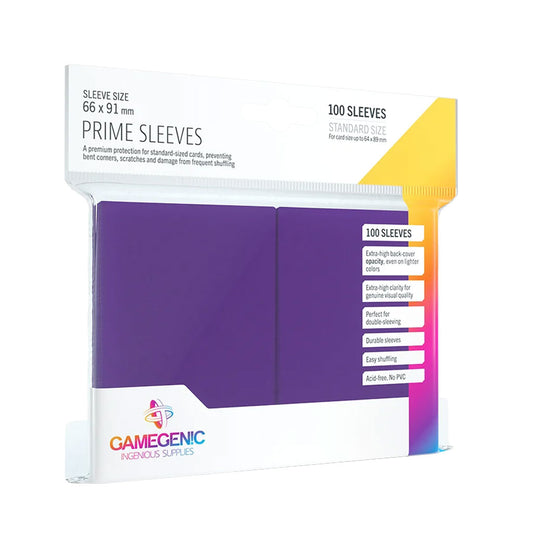 Gamegenic Prime Sleeves: Standard Size in Lila