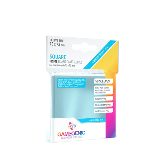 Gamegenic Prime Sleeves: BLUE (73x73mm)