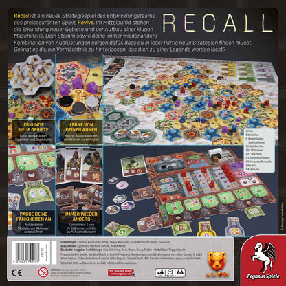 Recall Rückseite