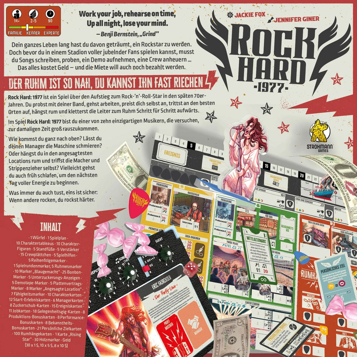 Rock Hard: 1977 Rückseite