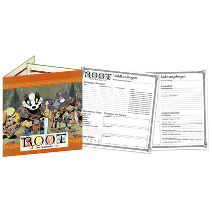 Root - Das Rollenspiel: Spielleitungsschirm-Set Detail
